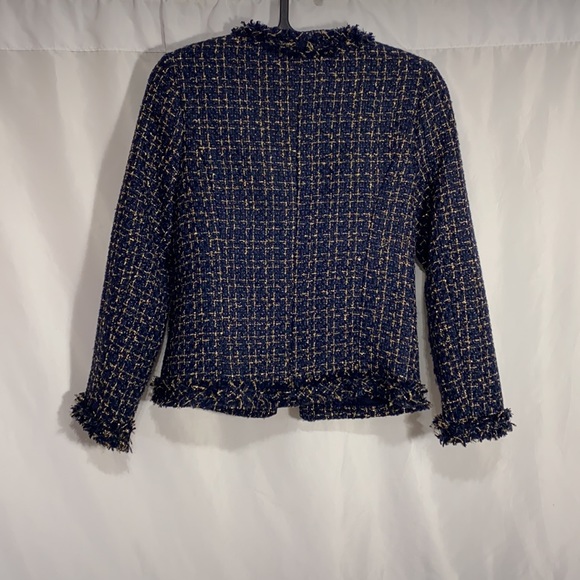 NEW open front with clasp tweed jacket - Picture 2 of 16